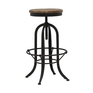 Furniture: Clement Rustic Barstool