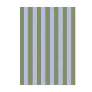 Lettuce Tea Towel - Periwinkle + Olive