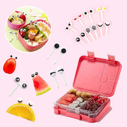 Wholesale trade: Classic Plus Pink Bento Lunchbox & Eye Food Pick Set