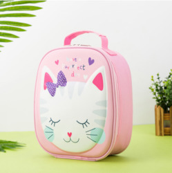 Thermal Lunch Bag Pink Kitty