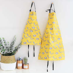 Apron Set - Yellow Fox