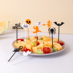 Wholesale trade: Food Picks - Halloween set 10pcs