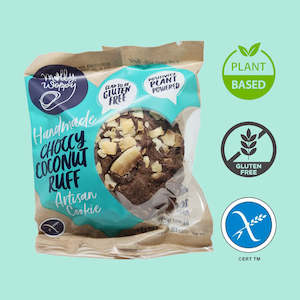 Molly Woppy Choccy Coconut Ruff Cookies PB GF V