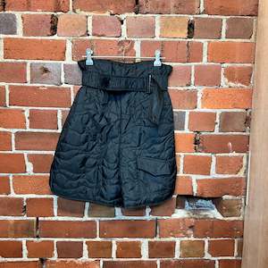 GANNI quilted nylon shorts