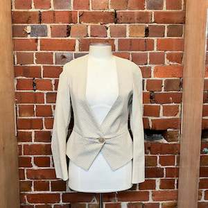 VIVIENNE WESTWOOD textured fabric jacket