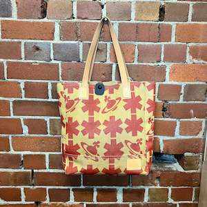 VIVIENNE WESTWOOD hessian handbag