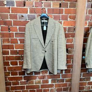 ACNE STUDIOS checked oversized blazer