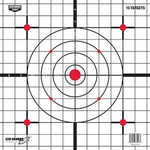 Targets, Site In Style. 12 inch by 18 inch 13 Targets in Packet