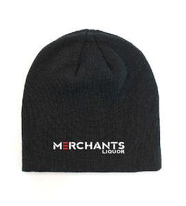 MERCHANTS LIQUOR ACRYLIC SKULL BEANIE