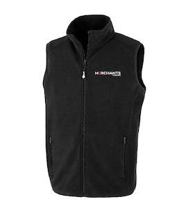 MERCHANTS LIQUOR UNISEX MICROFLEECE VEST