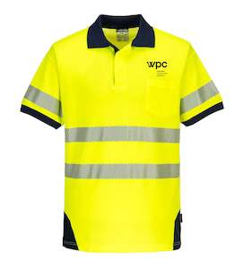 Work clothing: WPC SHORT SLEEVE HI-VIS DAY/NIGHT POLO