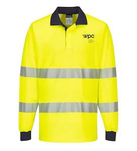 WPC LONG SLEEVE HI-VIS DAY/NIGHT POLO