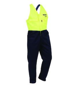 Work clothing: WPC POLYCOTTON HI-VIS COMFORT OVERALL