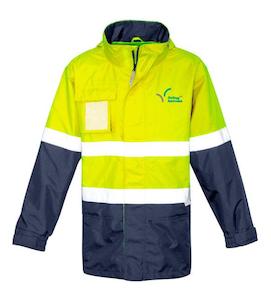 Nz Living Homes Hi-vis Ultralite Waterproof Jkt