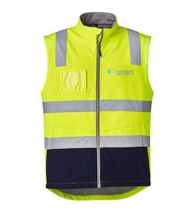 AIR SOLUTIONS HI-VIS UNISEX SOFTSHELL VEST