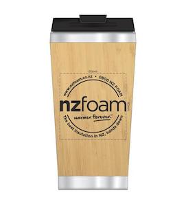 Nz Foam Bamboo Double Wall Cup