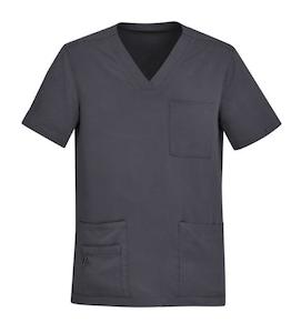 Work clothing: MENS AVERY V-NECK SCRUB TOP