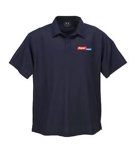 MEN'S MICRO WAFFLE POLO