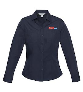 Work clothing: LADIES LONG SLEEVE BONDI SHIRT