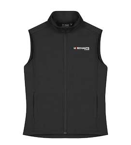 Work clothing: MERCHANTS LIQUOR LADIES BALFOUR SOFTSHELL VEST