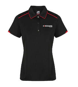 Work clothing: MERCHANTS LIQUOR LADIES POLO SHIRT