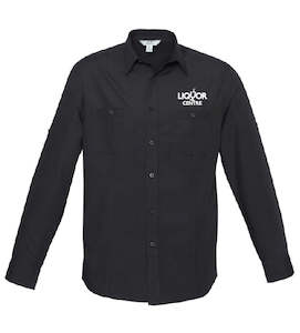 LIQUOR CENTRE MEN'S L/S BONDI SHIRT