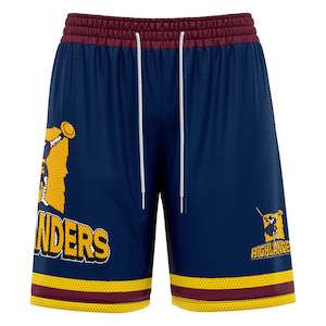 Highlanders Mens "Hoops" Basketball Shorts