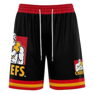 Clothing: Chiefs Mens "Hoops" Basketball Shorts