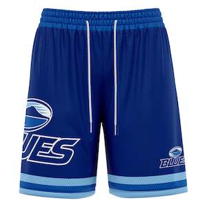 Clothing: Blues Mens "Hoops" Basketball Shorts