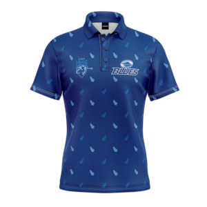 Blues Mens Mulligan Golf Polo