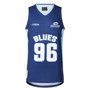 Blues Mens Basketball Singlet