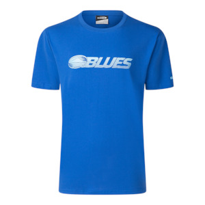 Blues Mens Supporter Cotton Tee