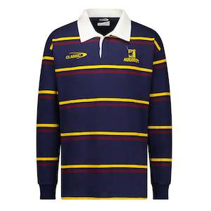 Clothing: Highlanders Mens Retro Rugby Polo