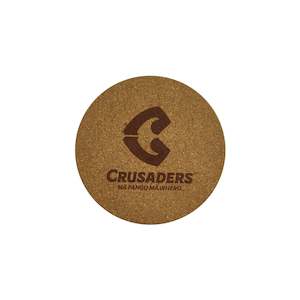 Clothing: Crusaders Cork Coasters