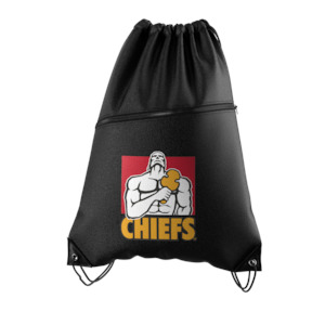 Chiefs Drawstring Boot Bag