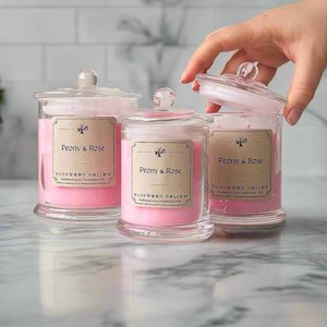 Soy Candle - Peony & Rose