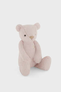 Soft: Snuggle Bunnies - George the Bear - Blush 20cm