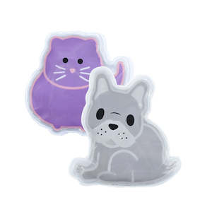 Gel Ice 2 Pack - Cat And Bulldog