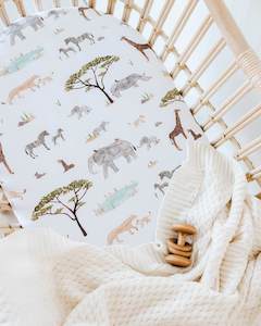 Safari Bassinet Sheet