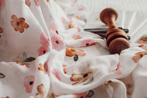 Swaddles: Muslin Wrap Poppy