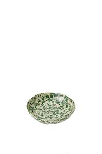 Tableware & Trays: Husk Green Splatter Bowl