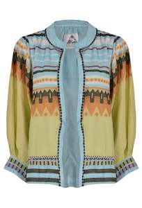 Pearl & Caviar Zakar Shrug - Print