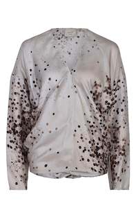 Alysi: Alysi Stardust Blouse - Print