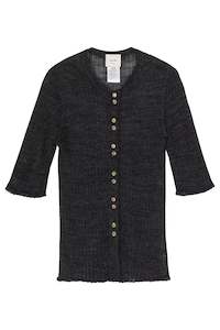 Alysi: Alysi Fuomo Cardigan - Charcoal