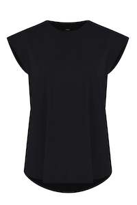 Husk Muscle tee - Black