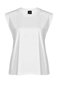 T Shirts Tanks: Husk Tailored tank - White