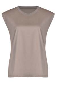 Husk Tailored tank - Khaki