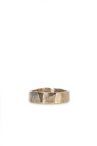 Jewellery All: Alouette Design
 Beaten Ring - Gold