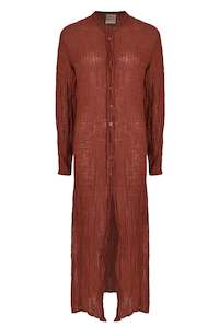 La Bottega Di Brunella Tevere Dress - Burgundy