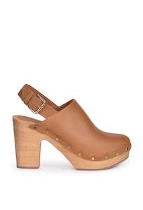 Shoes: Husk TALITHA CLOG - Tan